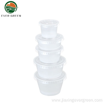 Disposable Food Sauce Cup Small Plastic Food Container